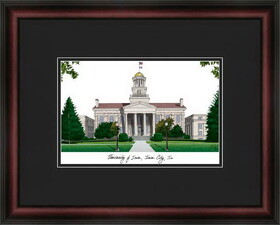 Campus Images IA995A University of Iowa Academic Framed Lithograph