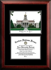 Campus Images IA995D-1185 University of Iowa 11w x 8.5h Diplomate Diploma Frame