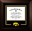 Campus Images IA995LBCSD-1185 University of Iowa Hawkeyes 11w x 8.5h Legacy Black Cherry Spirit Logo Diploma Frame