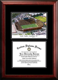 Campus Images IA997D-1185 University of Iowa Hawkeyes: Kinnick Stadium 11w x 8.5h Diplomate Diploma Frame