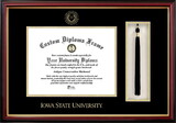 Campus Images IA998PMHGT Iowa State University Tassel Box and Diploma Frame
