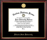 Campus Images IL966PMGED-108 Illinois State University Petite Diploma Frame