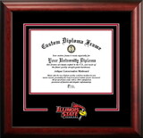 Campus Images IL966SD-108 Illinois State Redbirds 10w x 8h Spirit Diploma Frame