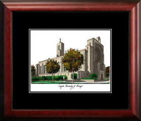 Campus Images IL970A Loyola University Chicago Academic Framed Lithograph