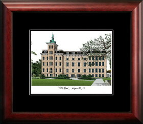 Campus Images IL984A North Central College Academic Framed Lithograph
