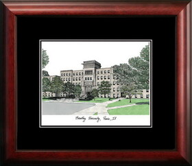 Campus Images IL999A Bradley University Academic Framed Lithograph