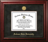 Campus Images IN986EXM-1185 Indiana State 11w x 8.5h Executive Diploma Frame