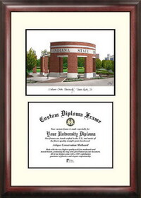 Campus Images IN986V Indiana State  Scholar
