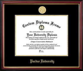 Campus Images IN988PMGED-96257625 Purdue University Petite Diploma Frame