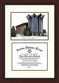 Campus Images IN991LV-108 Valparaiso University 10w x 8h Legacy Scholar Diploma Frame