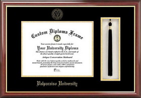 Campus Images IN991PMHGT Valparaiso University Tassel Box and Diploma Frame