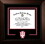 Campus Images IN993LBCSD-1185 Indiana University Hoosiers 11w x 8.5h Legacy Black Cherry Spirit Logo Diploma Frame