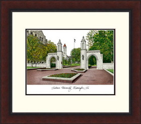 Campus Images IN993LR Indiana University, Bloomington Legacy Alumnus Framed Lithograph