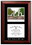 Campus Images IN993LSED-1185 Indiana University, Bloomington 11w x 8.5h Silver Embossed Diploma Frame with Campus Images Lithograph