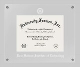 Campus Images IN994LCC1185 Rose-Hulman Institute of Technology Lucent Clear-over-Clear Diploma Frame