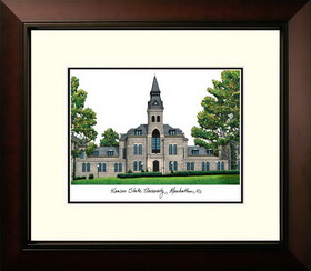 Campus Images KS998LR Kansas State University Legacy Alumnus Framed Lithograph