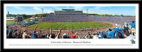 Campus Images KS9991922FPP University of Kansas Framed Stadium Print