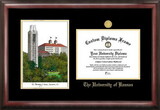 Campus Images KS999LGED University of Kansas Gold embossed diploma frame with Campus Images lithograph