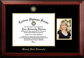 Campus Images KY984PGED-1411 Murray State University 14w x 11h Gold Embossed Diploma Frame with 5 x7 Portrait