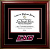 Campus Images KY999CMGTSD-1185 Eastern Kentucky University 11w x 8.5h Classic Spirit Logo Diploma Frame