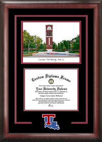 Campus Images LA988SG Louisiana Tech University Spirit Graduate Frame with Campus Image