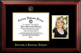 Campus Images LA993PGED-1185 University of Louisiana-Lafayette 11w x 8.5h Gold Embossed Diploma frame with Campus Image