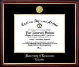Campus Images LA993PMGED-1185 University of Louisiana-Lafayette Petite Diploma Frame