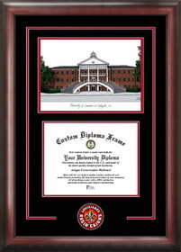 Campus Images LA993SG-1185 University of Louisiana-Lafayette Spirit Graduate Diploma Frame