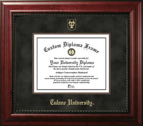 Campus Images LA995EXM-1185 Tulane University 11w x 8.5h Executive Diploma Frame
