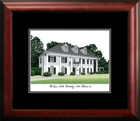 Campus Images LA996A McNeese State University Academic Framed Lithograph