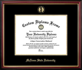 Campus Images LA996PMGED-1185 McNeese State University Petite Diploma Frame