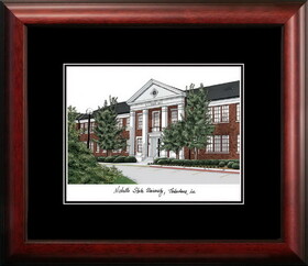 Campus Images LA997A Nicholls State University Academic Framed Lithograph