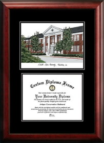 Campus Images LA997D-1185 Nicholls State University 11w x 8.5h Diplomate Diploma Frame