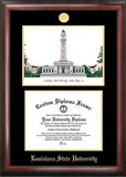 Campus Images LA999LGED Louisiana State University Gold embossed diploma frame with Campus Images lithograph