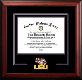 Campus Images LA999SD Louisiana State University Spirit Diploma Frame