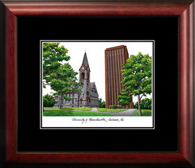 Campus Images MA990A University of Massachusetts Academic Framed Lithograph