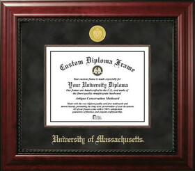 Campus Images MA990EXM-1185 University of Massachusetts 11w x 8.5h Executive Diploma Frame