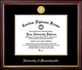 Campus Images MA990PMGED-1185 University of Massachusetts Petite Diploma Frame
