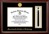 Campus Images MA991PMHGT-1175925 Massachusetts Institute of Technology 11.75w x 9.25h Tassel Box and Diploma Frame