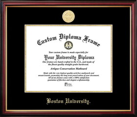 Campus Images MA993PMGED-1411 University of Boston Petite Diploma Frame