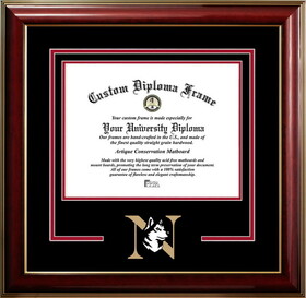 Campus Images MA999CMGTSD-1411 Northeastern University Huskies 14w x 11h Classic Spirit Logo Diploma Frame
