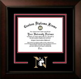 Campus Images MA999LBCSD-1411 Northeastern University Huskies 14w x 11h Legacy Black Cherry Spirit Logo Diploma Frame