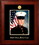 Campus Images MAPHO001 Patriot Frames Marine 8x10 Portrait Honors Frame with Gold Medallion, Price/each