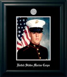Campus Images MAPS002 Marine Corp Portrait Frame Silver Medallion