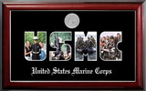 Campus Images MASSCL002S Patriot Frames Marine Collage Photo Classic Frame with Silver Medallion