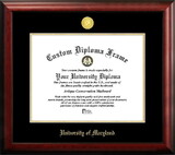 Campus Images MD998GED University of Maryland Gold Embossed Diploma Frame