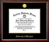 Campus Images MD998PMGED-1713 University of Maryland Petite Diploma Frame