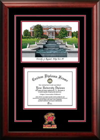 Campus Images MD998SG University of Maryland Spirit Graduate Frame with Campus Image