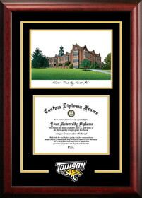 Campus Images MD999SG Towson University Spirit Graduate Frame with Campus Image