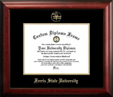 Campus Images MI979GED Ferris State University Gold Embossed Diploma Frame